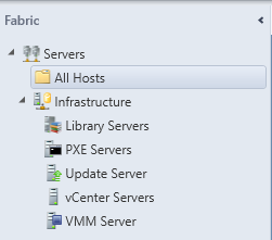SCVMM - Create Host Group - Servers (All Hosts)